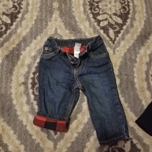 Carter's Flannel lined Jeans